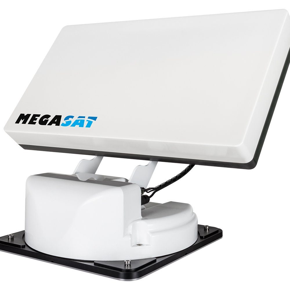 Megasat Megasat Traveller-Man 3 Vollautom. Twin Satellitenantenne AutoSkew Camping Sat-Anlage