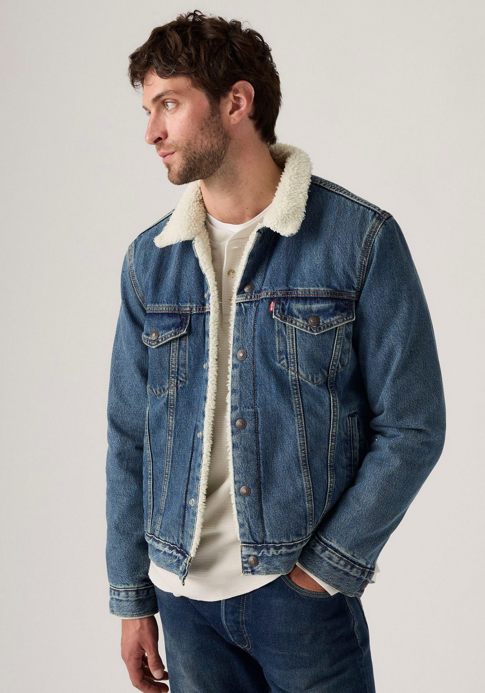 Levi's® Kurzjacke SHERPA mit Sherpa Fütterung günstig online kaufen