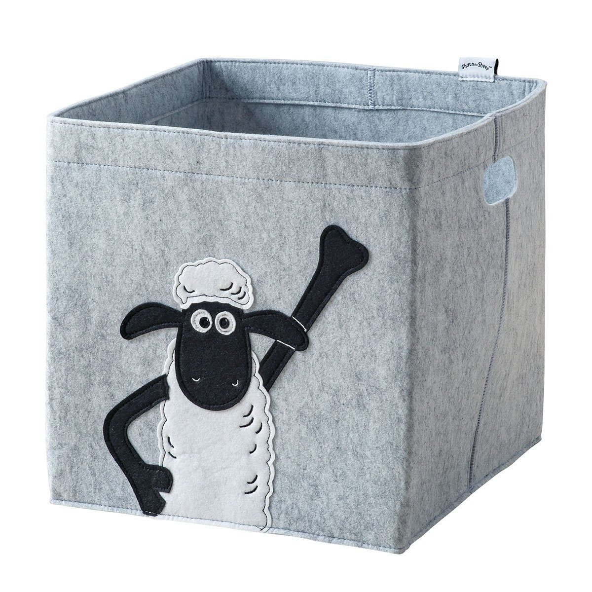 Lifeney Aufbewahrungsbox Filzaufbewahrungsbox, Shaun das Schaf, Kinderzimmer Organizer