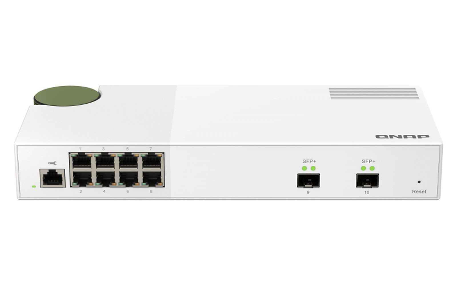QNAP QSW-M2108-2S - Switch - managed - 2 x 10 Gigabit SFP+ + 8 x 2.5GBase-T Netzwerk-Switch