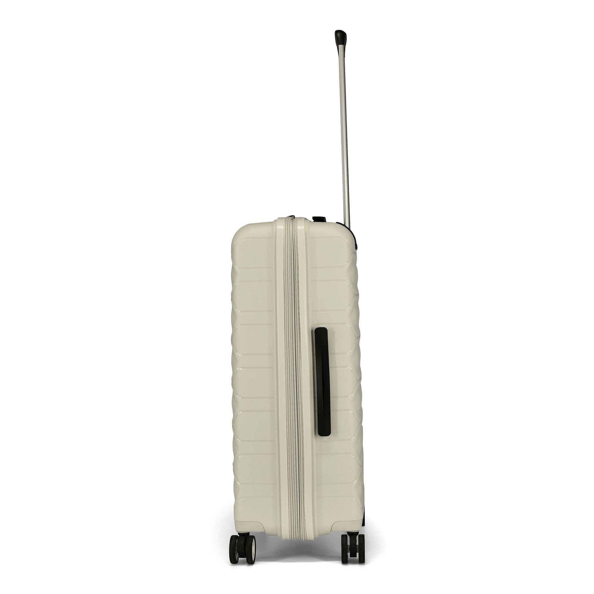 D&N Hartschalen-Trolley Travel Line 4700, 4 Rollen, Polypropylen
