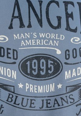Man's World T-Shirt mit großem Print