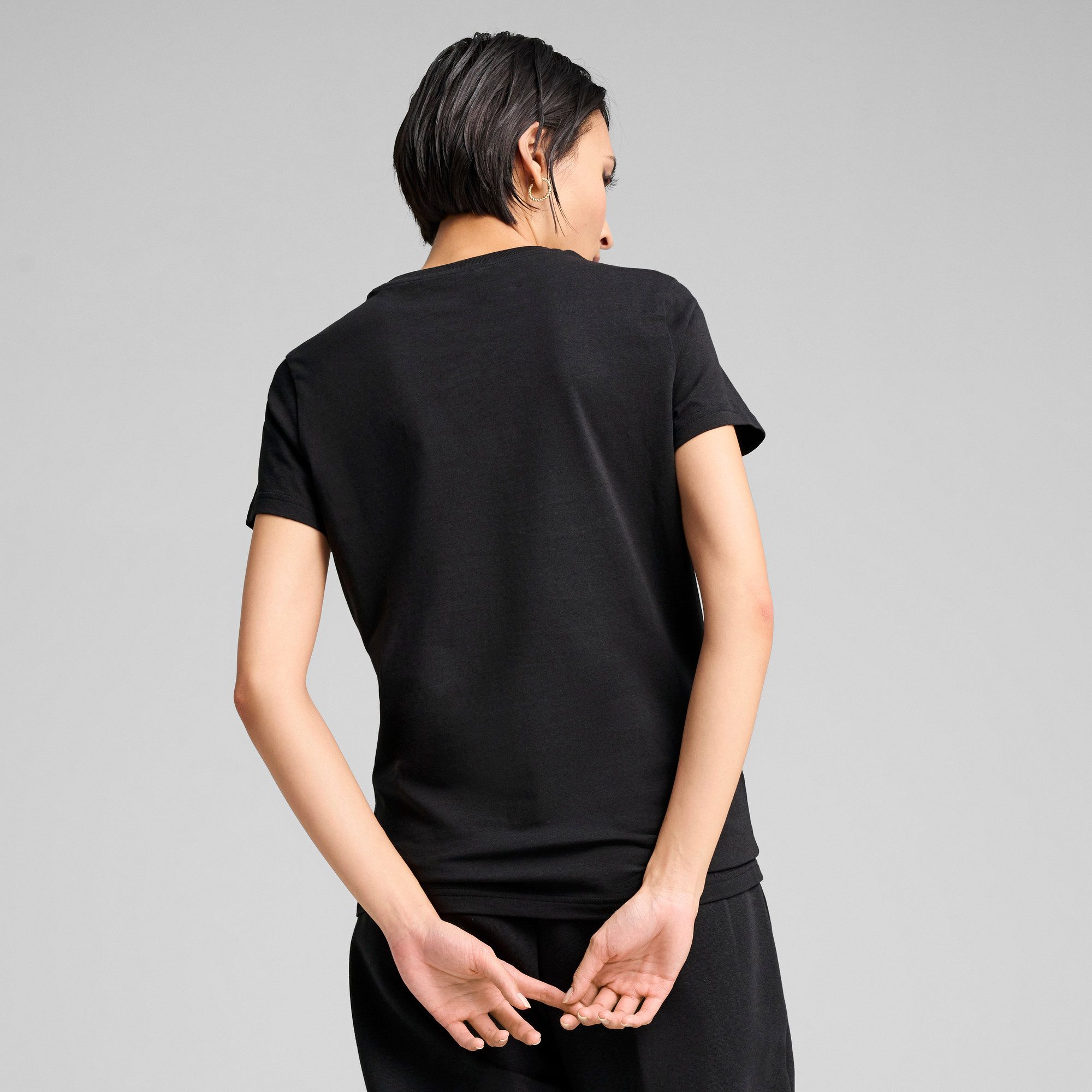 PUMA T-Shirt ESS METALLIC NO. 1 LOGO TEE günstig online kaufen