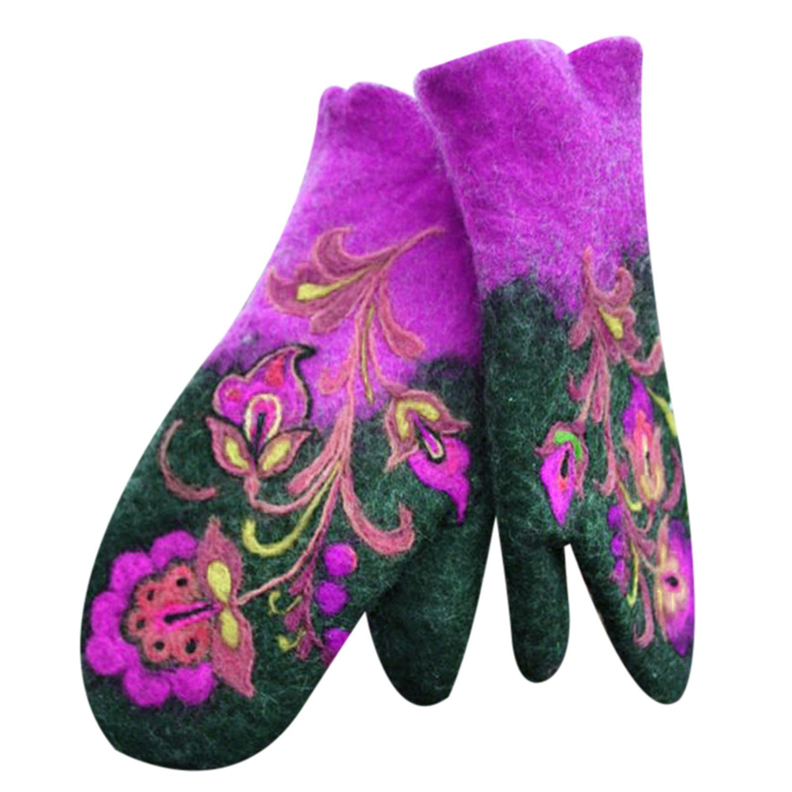 Handschuhe lila Fleecehandschuhe Damenmode Fleecehandschuhe Weihnachtsgeschenk Blusmart Damen Winterhandschuhe