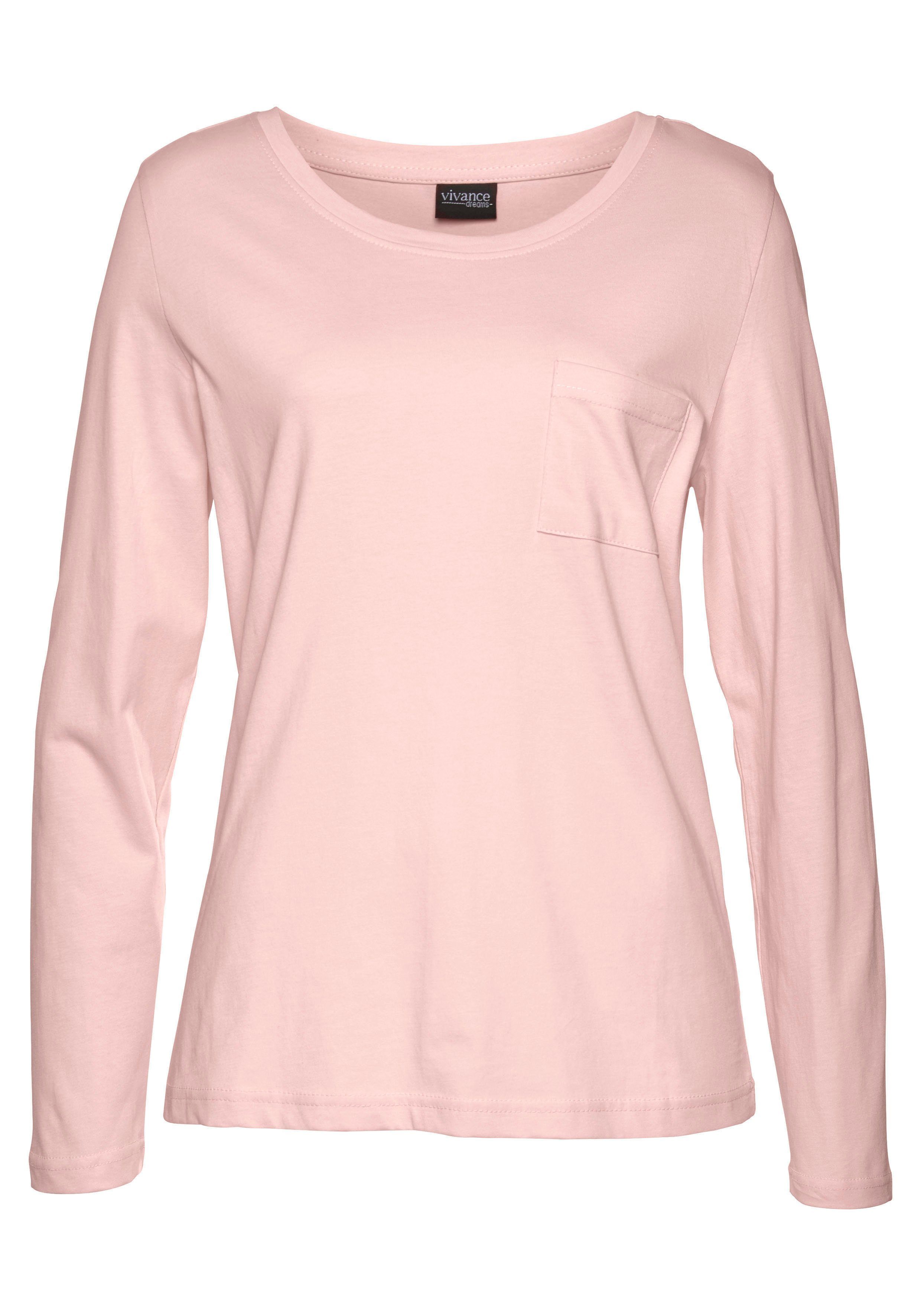 Vivance Dreams by Lascana Pyjama (Set, 2 tlg) mit gemusterter Schlafhose