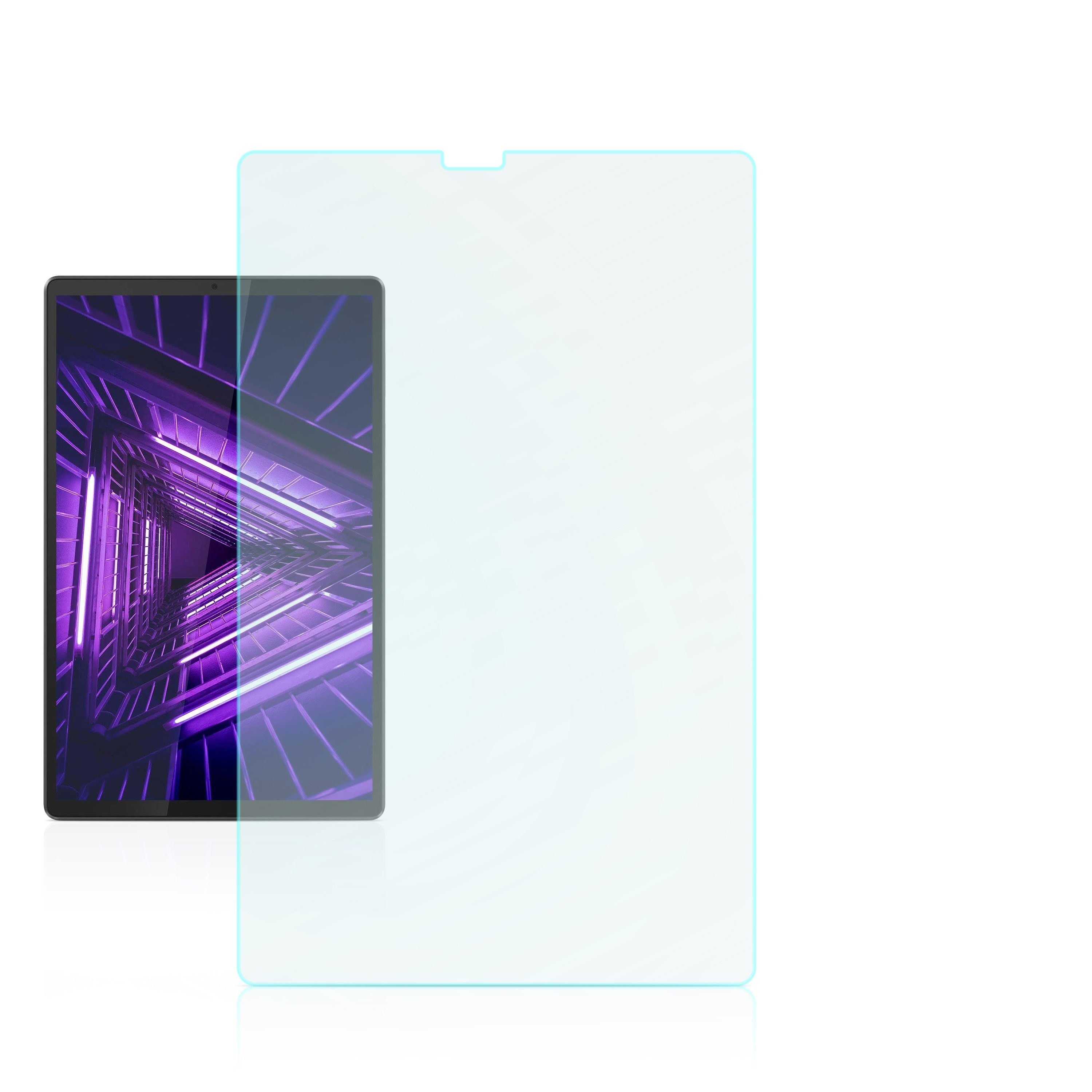 humblebe Displayschutzfolie Displayschutz Tab M10 FHD Plus TB-X606 für Lenovo Tab M10 FHD Plus, Panzerfolie aus Glas, TB-X606, TB-X606F, TB-X606X