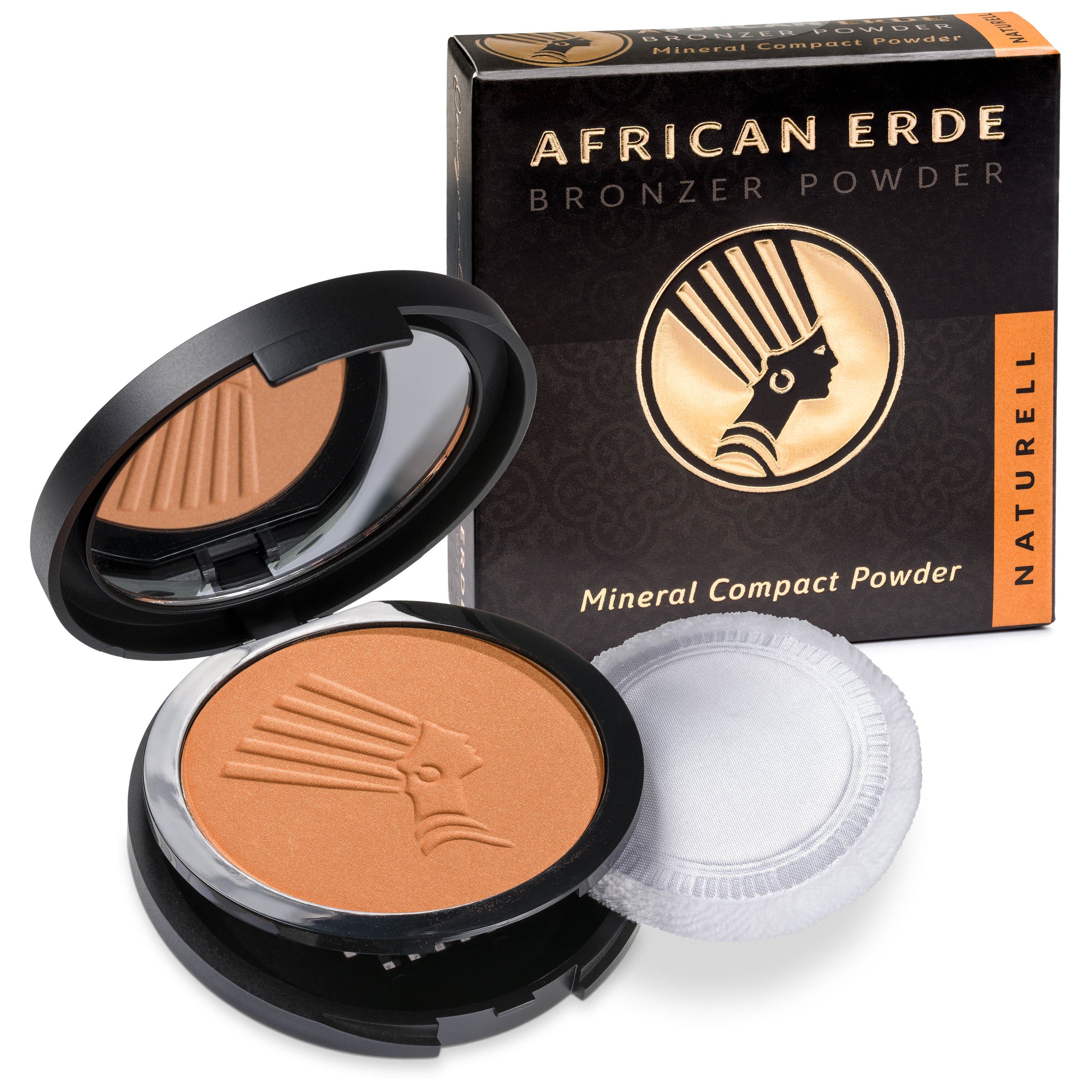 Bronzer-Puder AFRICAN ERDE Compact Powder NATURELL
