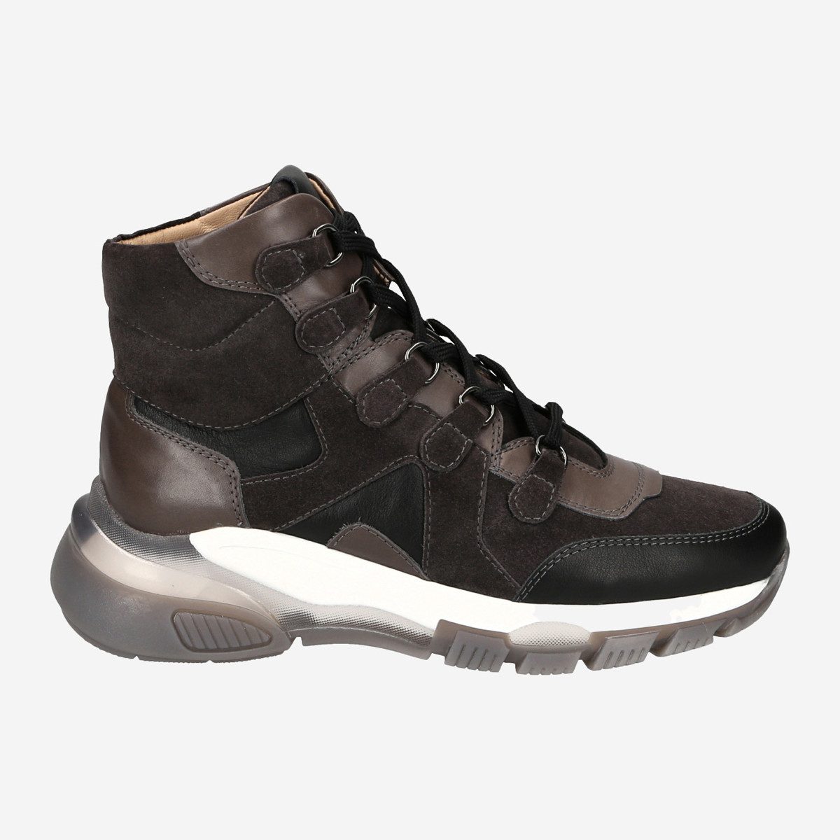 Perlato Perlato 11666 NOIR, Sneaker in Schwarz, kombiniert für Damen Sneaker