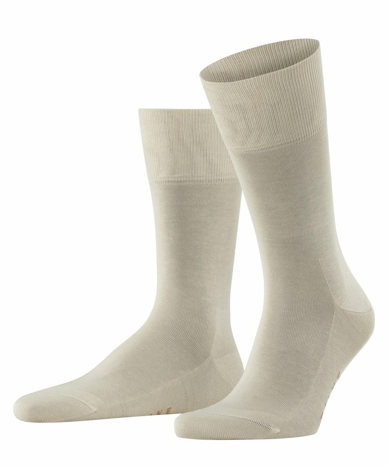 FALKE Langsocken Tiago Socken (1-Paar) aus pflegeleichter Baumwollmischung Nature (4000)