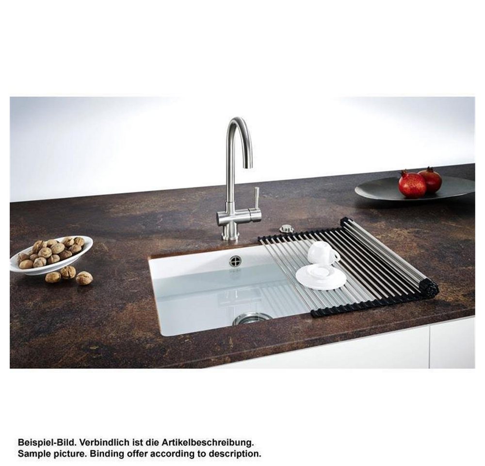Thumbnail - FRANKE Küchenspüle Franke Unterbaubecken Kubus KBK 110-50 Fraceram, Druckknopfventil, 0/0 cm
