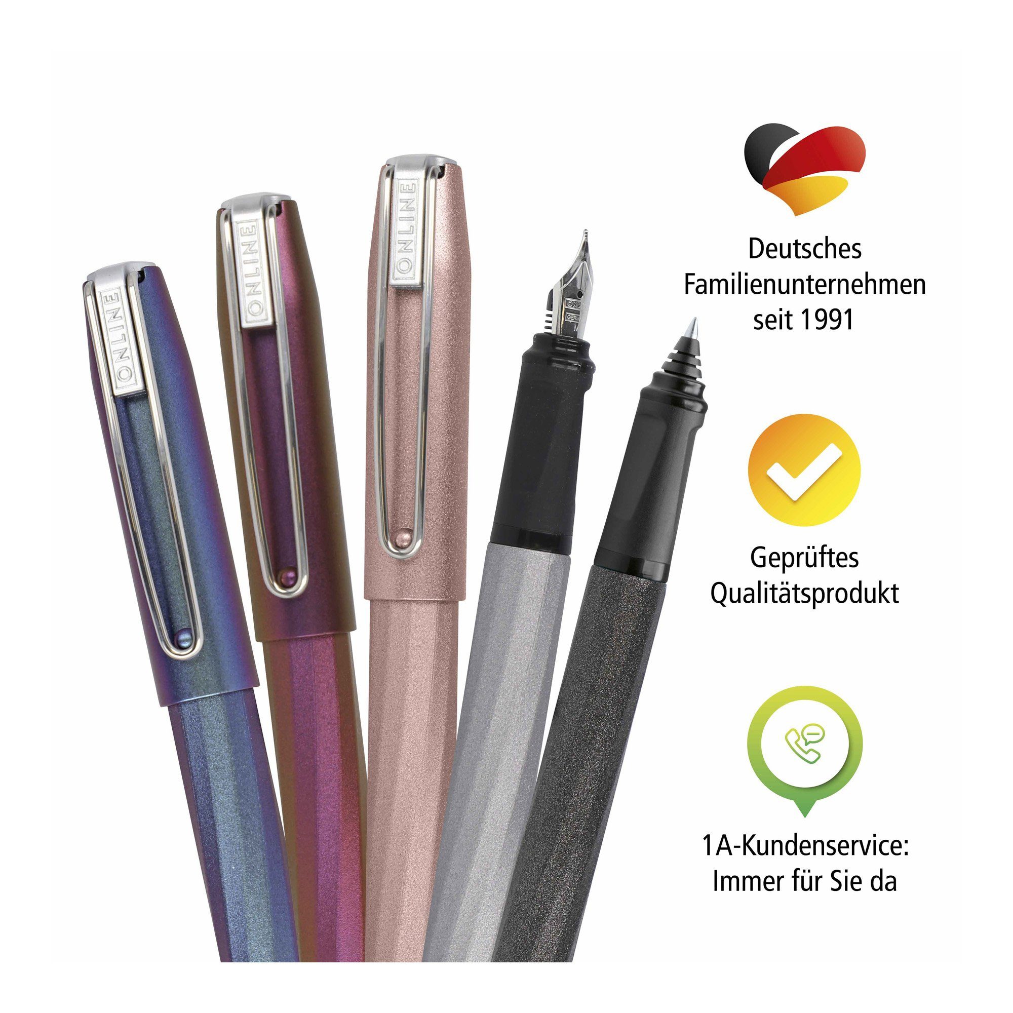 Online Pen Füller Füller Slope Lilac Metallic M