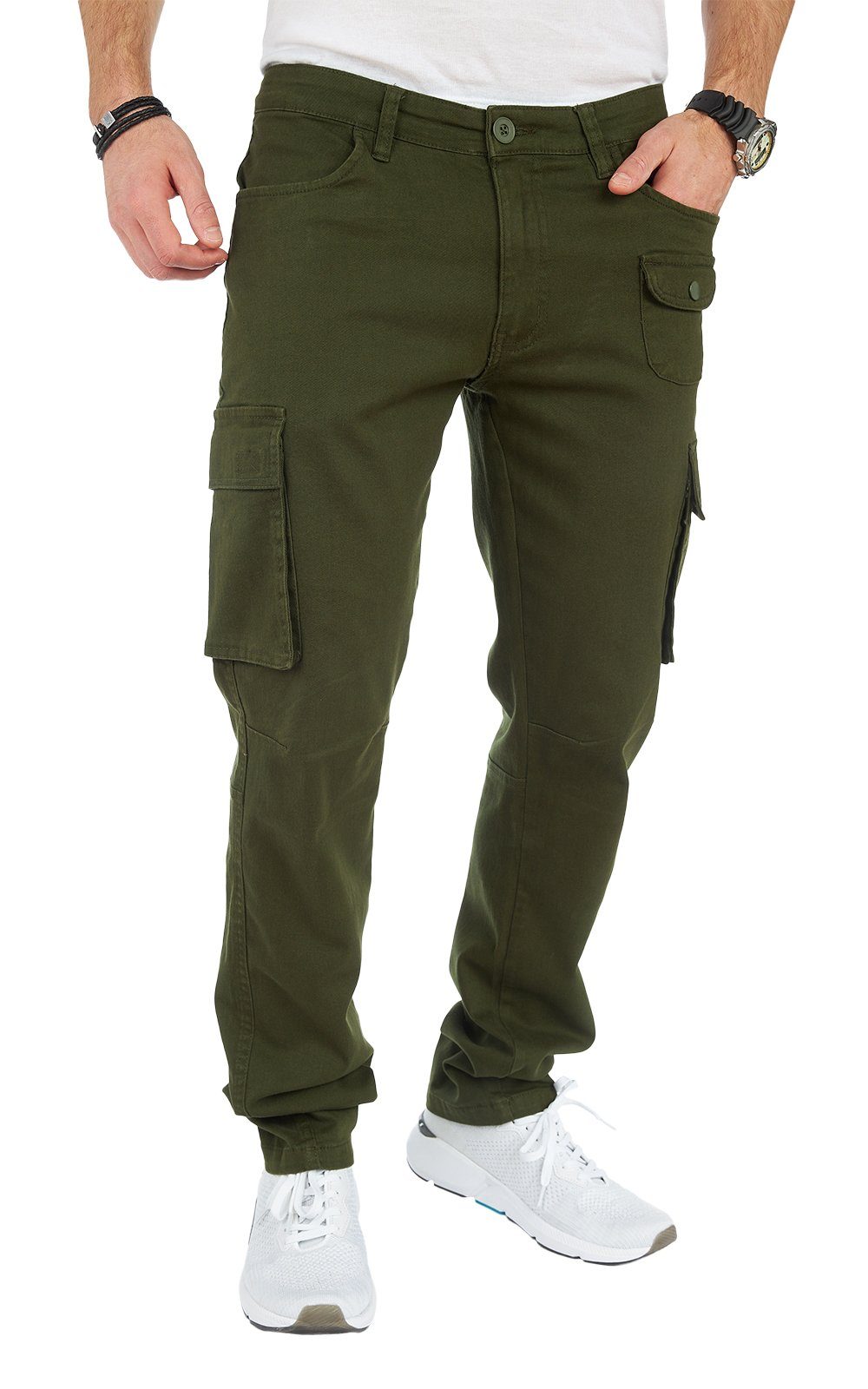 Styleko Cargohose 8011 Styleko Cargohose Herren Cargohose männer Cargohose Chino Hose