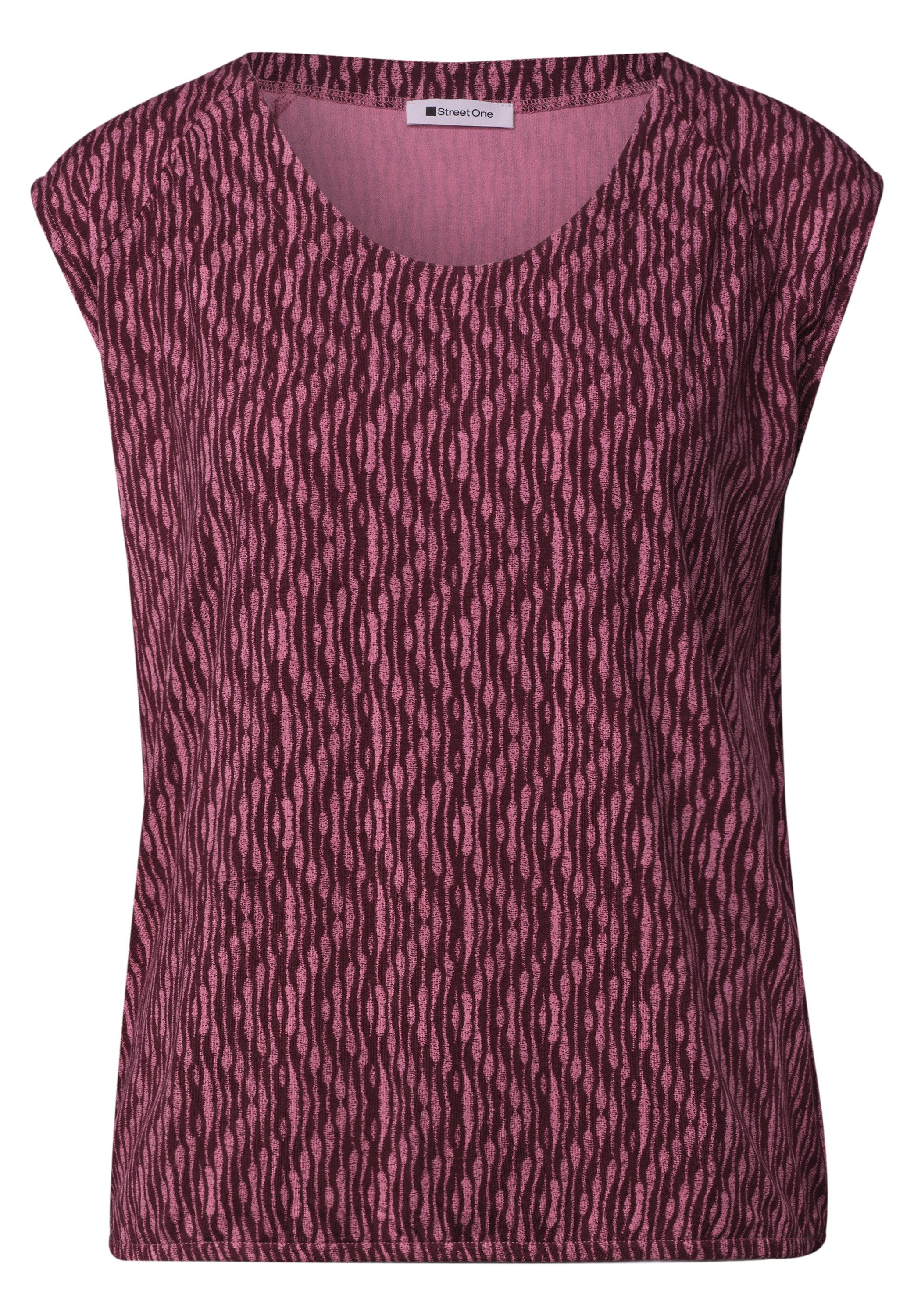 STREET ONE Shirttop Sommertop mit Allover-Print – Bild 5 von 5