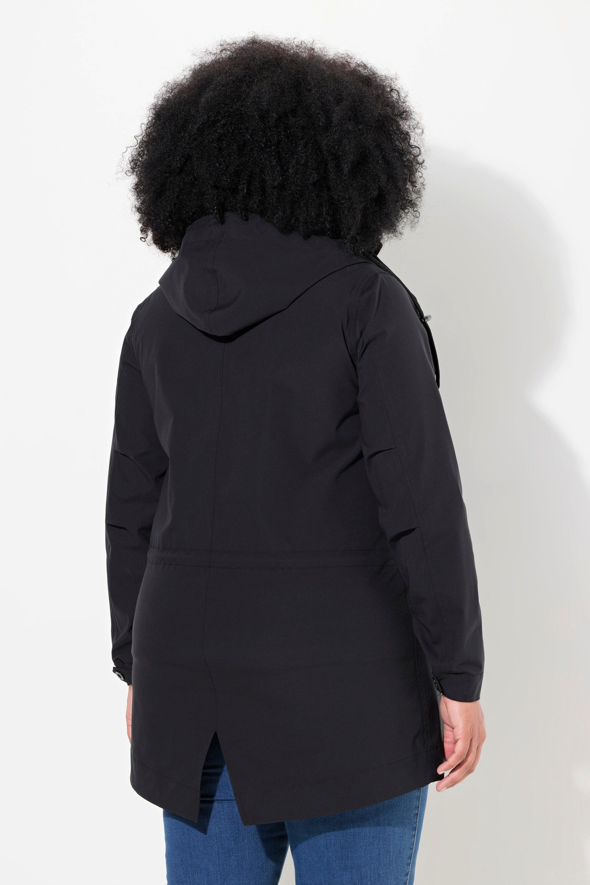 Ulla Popken Funktionsjacke HYPRAR 3-in1-Funktionsjacke A-Linie Steppweste