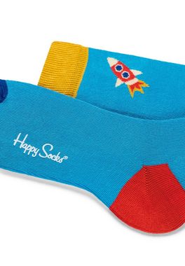 Happy Socks Basicsocken 3-Pack Kids 3D Glasses-Rocket aus nachhaltiger Baumwolle