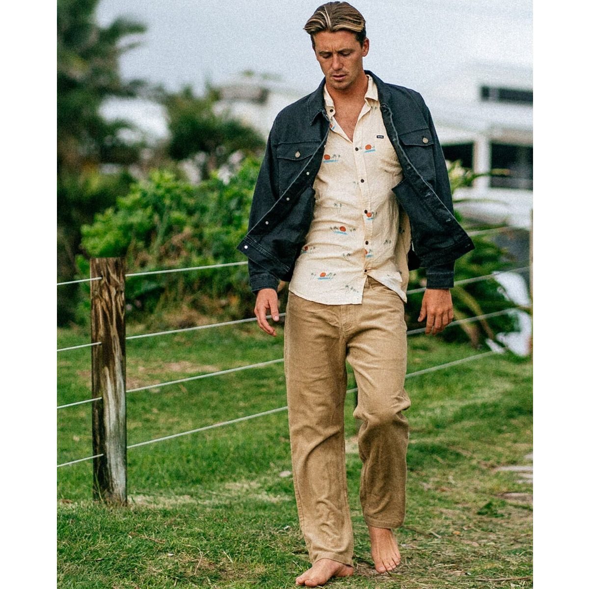Rip Curl Outdoorhose Classic Surf Cord Pant Cordhose für Herren aus Wolle, ideal für Skifahrer, bietet Wärme und