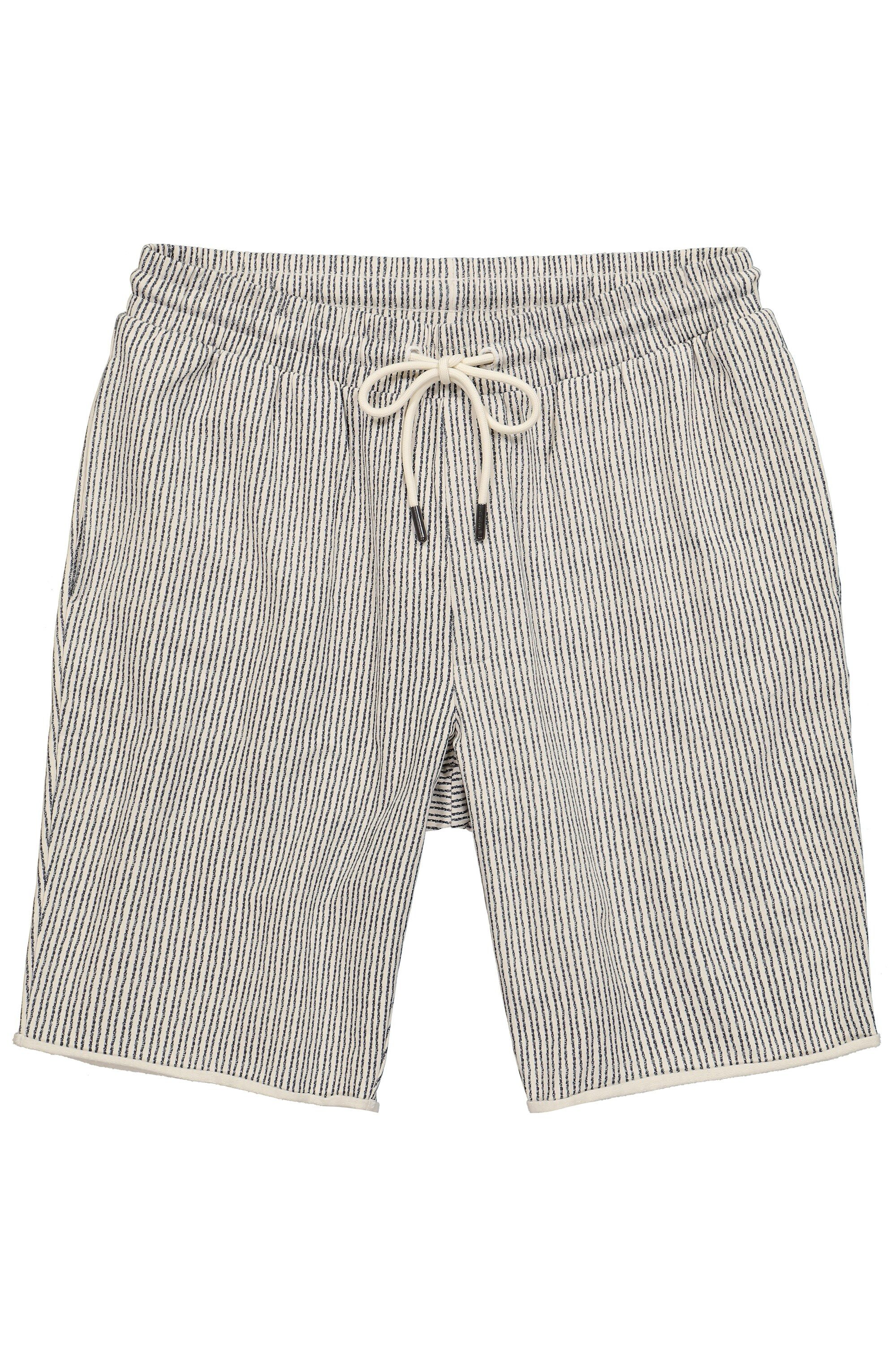Bermudas Bermuda Sweat Streifen Elastikbund bis 8 XL