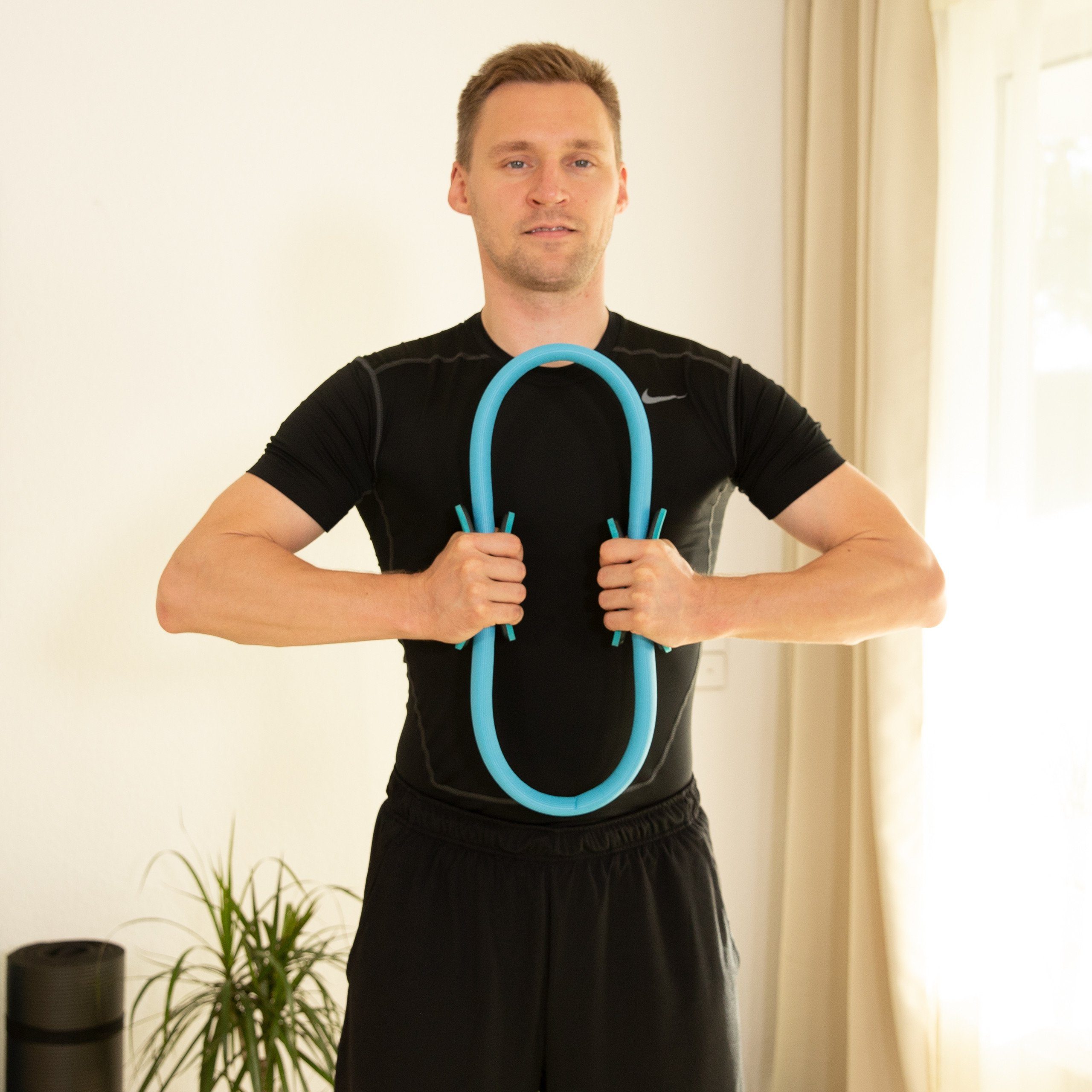 relaxdays Pilates-Ring 2x Pilates Ring Türkis