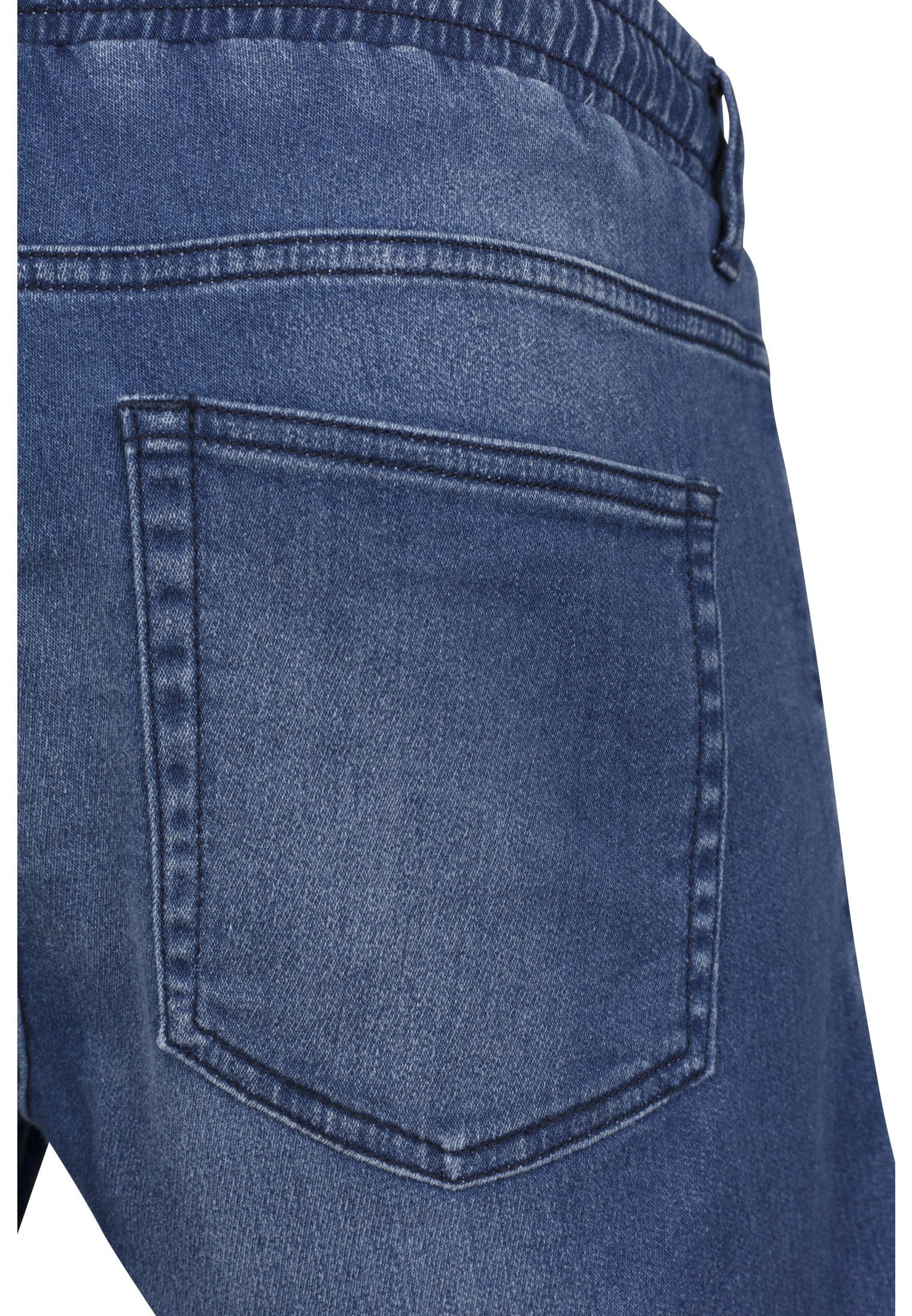 Jeans Denim Jogpants washed Herren (1-tlg) blue Knitted CLASSICS Bequeme URBAN