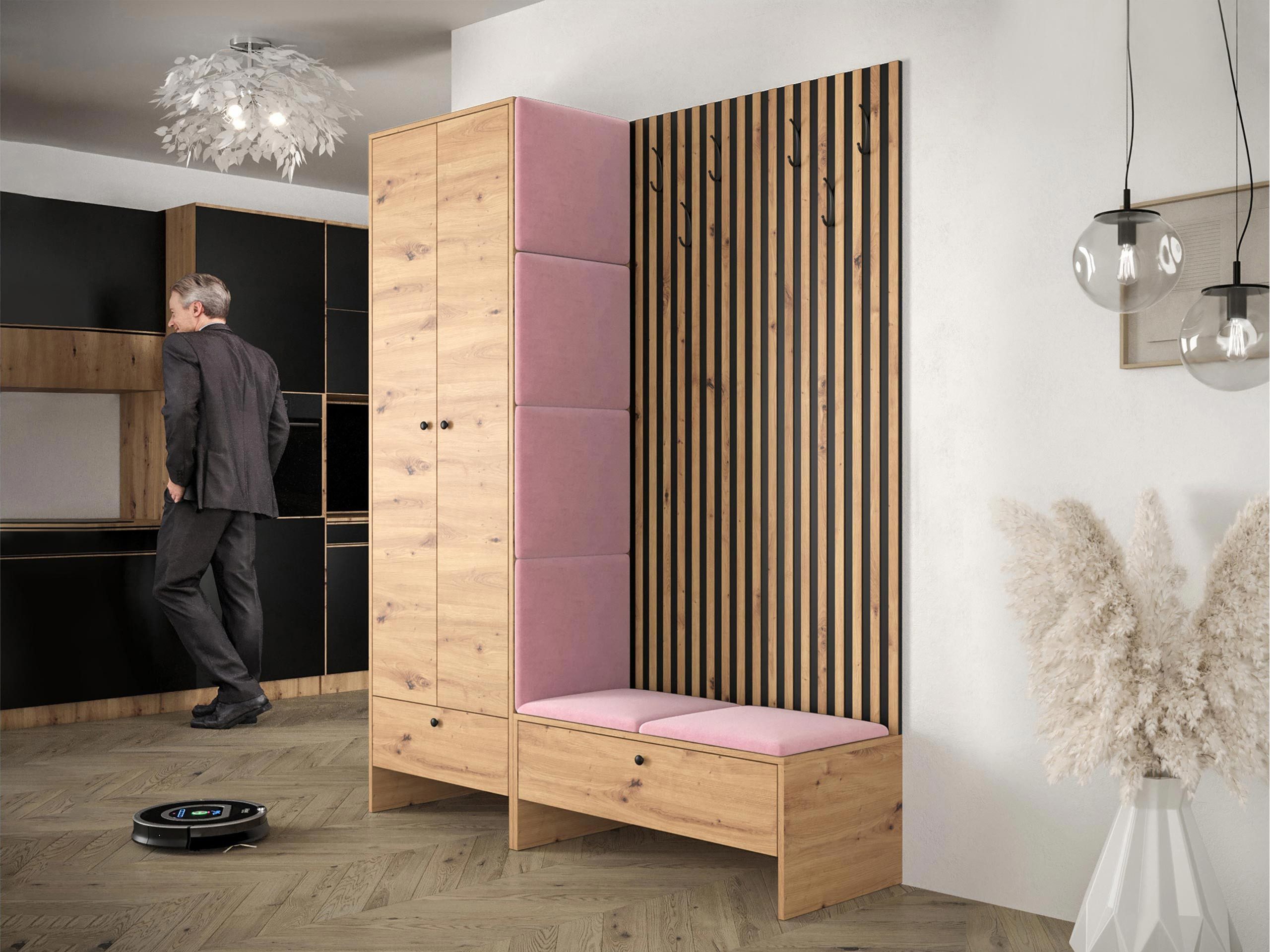 MIRJAN24 Garderoben-Set Balma III, (Komplett-Set, Kleiderschrank, günstig online kaufen