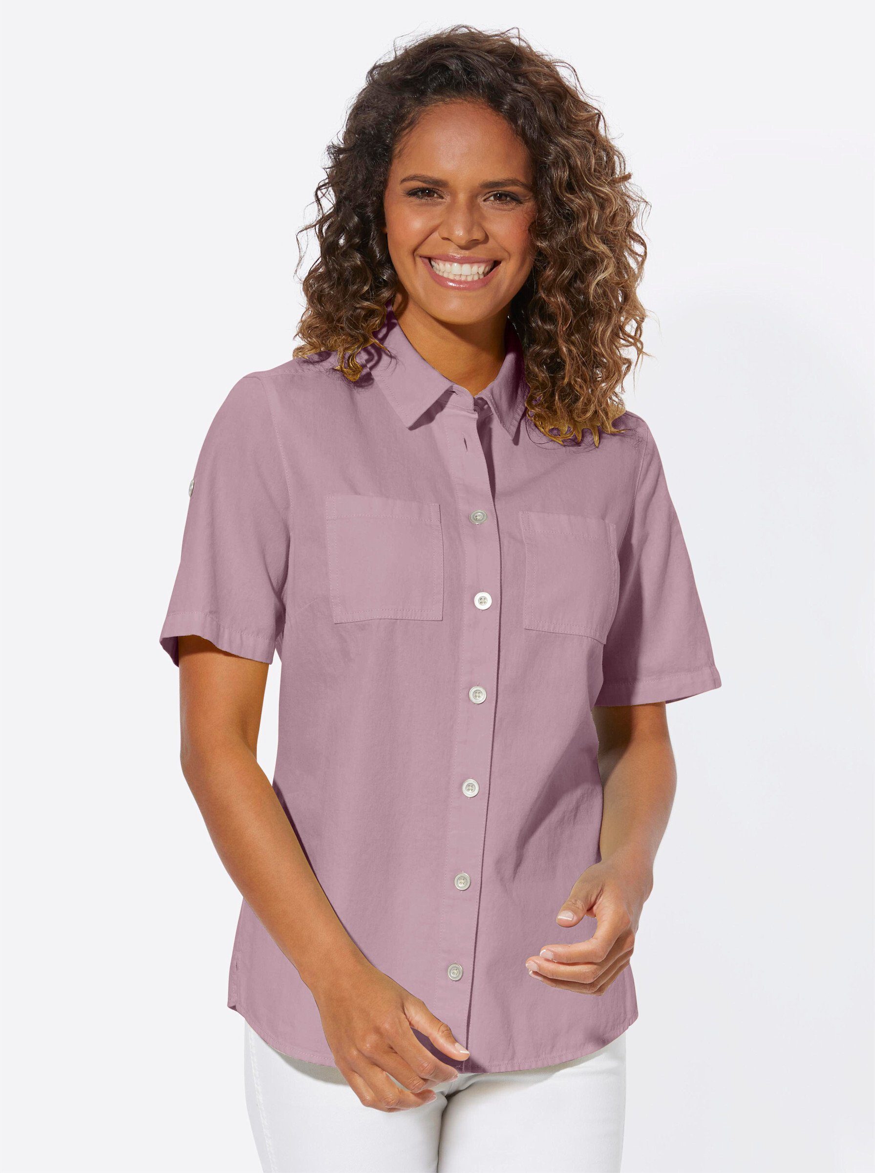 WITT WEIDEN Klassische Bluse mauve