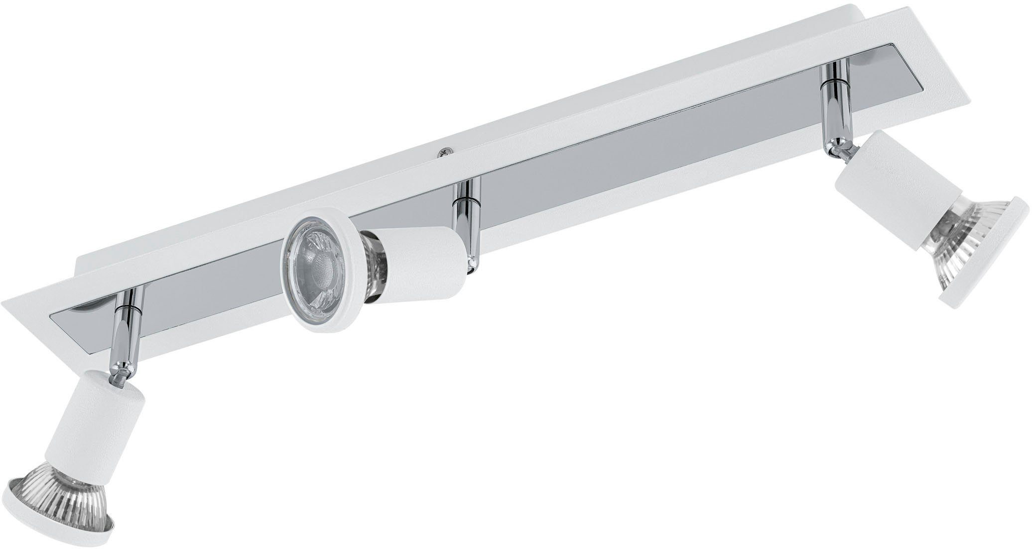 EGLO LED Deckenspots SARRIA, LED wechselbar, Warmweiß, LED Deckenleuchte, LED Deckenlampe