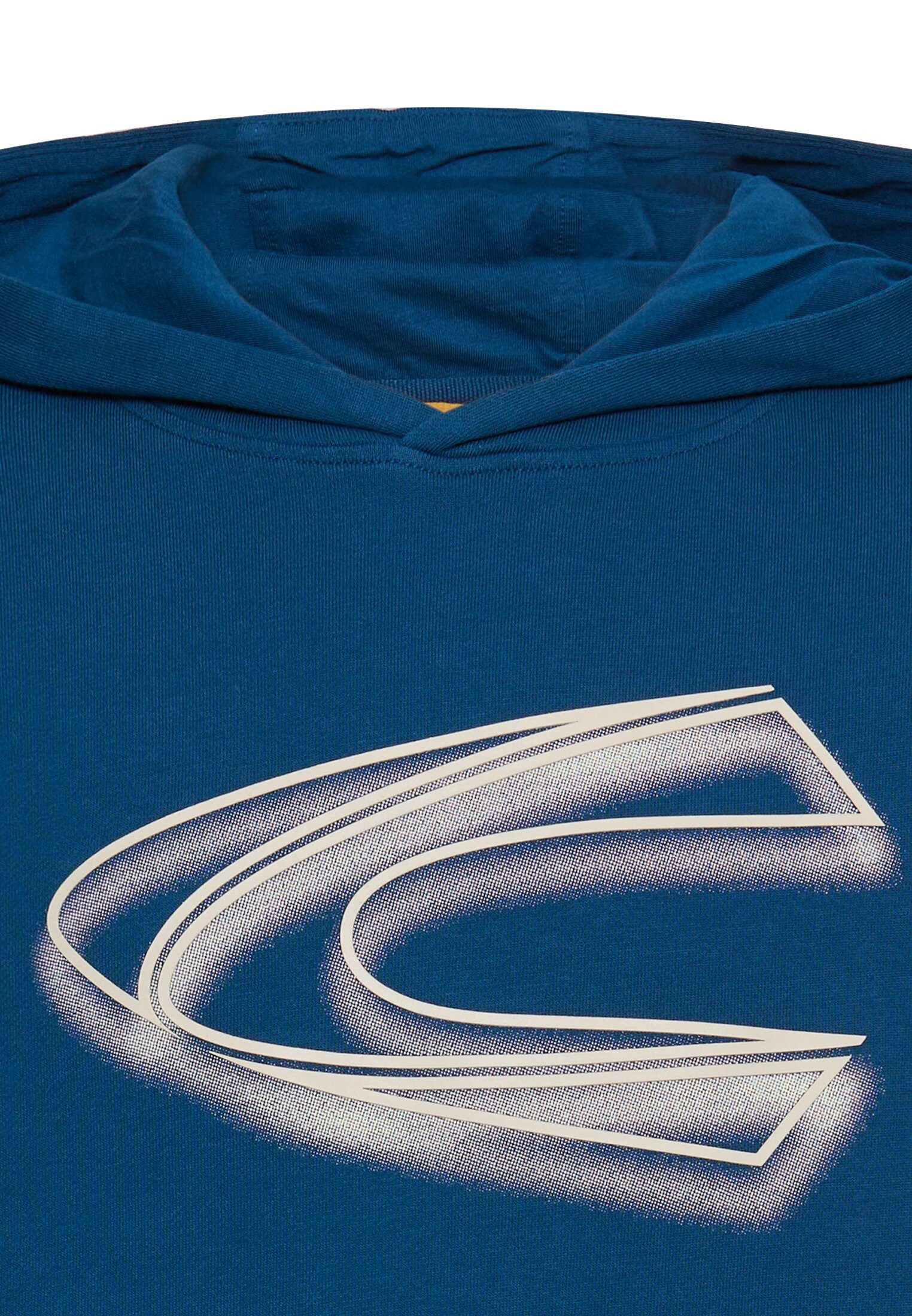 camel active Kapuzensweatshirt mit großen Frontprint