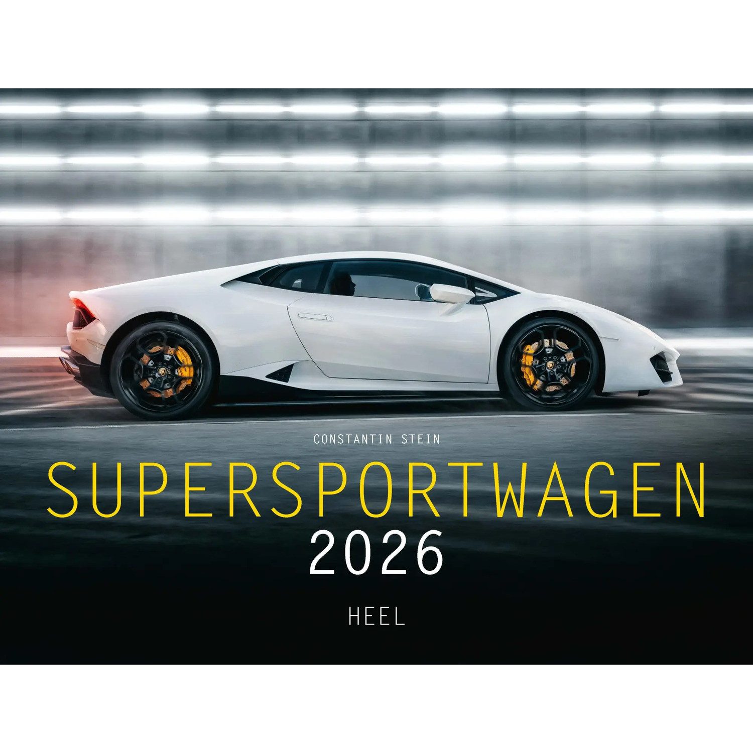 HEEL Verlag Wandkalender Supersportwagen Kalender 2026 Eintragkalender