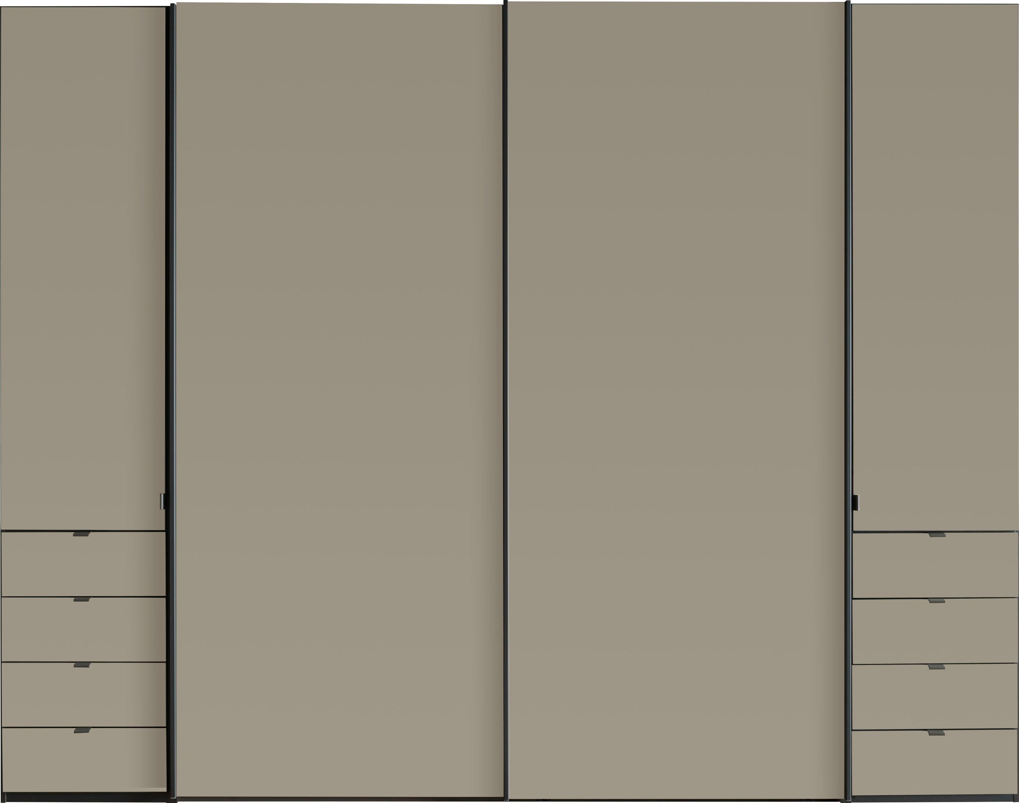 WIEMANN Dreh-/Schwebetürenschrank Nizza mit Glasfront