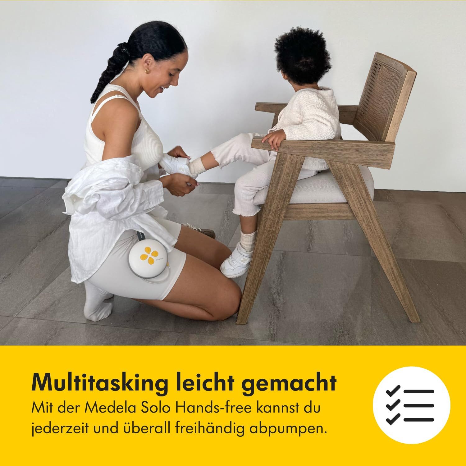 MEDELA Elektrische Doppelmilchpumpe SWING MAXI Hands-free ultraleicht und kompakt, Ideal für regelmäßiges Abpumpen
