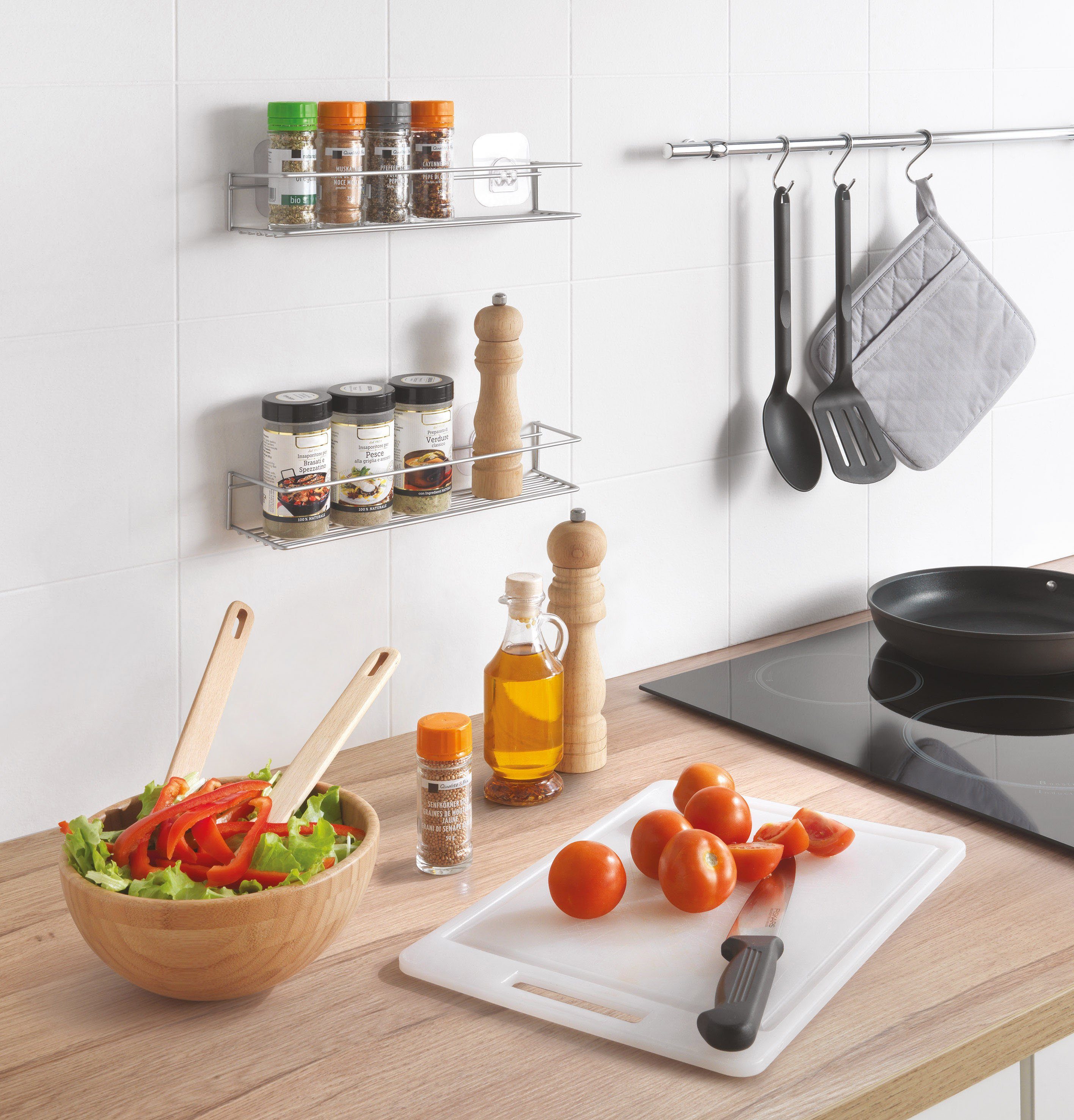 Metaltex Gewürzregal Paprika-1, 2-tlg., Metaltex-Polytherm® Beschichtung – Bild 4 von 4
