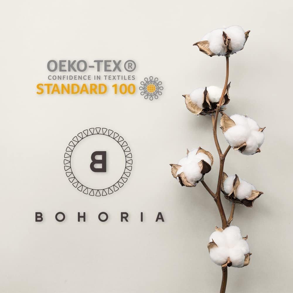 Pure luftdruchlässig Premium BOHORIA, Tagesdecke Cotton BOHORIA® Kuscheldecke Sepia 150x200cm,