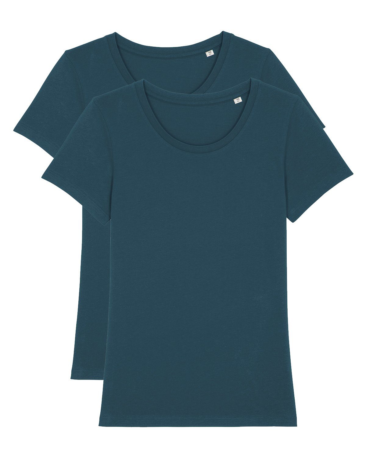 wat? Apparel Print-Shirt 2er Pack Expresser Basic Midnight Colors (1-tlg) pertrol | T-Shirts
