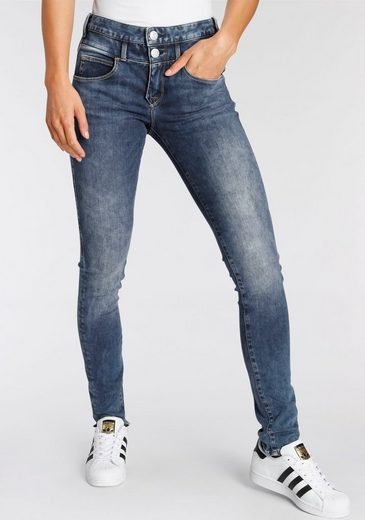 Herrlicher Slim-fit-Jeans »BABY SLIM REUSED DENIM« aus umweltfreundlicher Produktion
