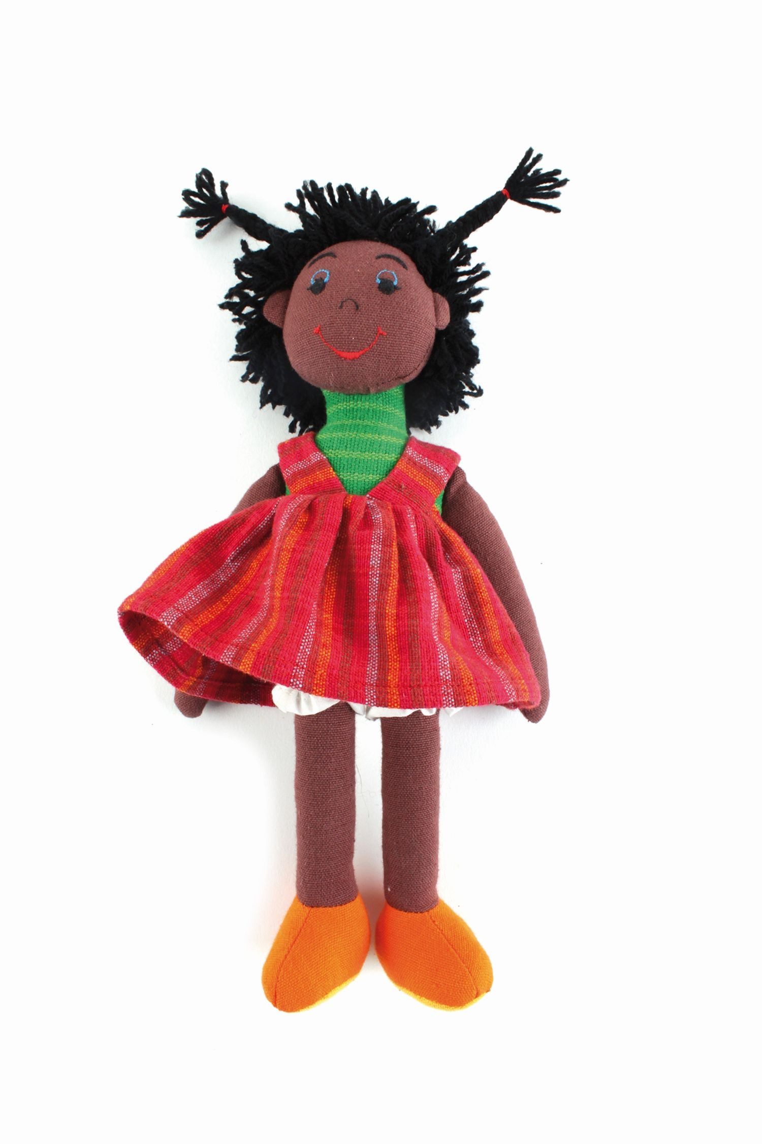 El Puente Stoffpuppe Anziehpuppe "Bärbel", Handmade, Handmade