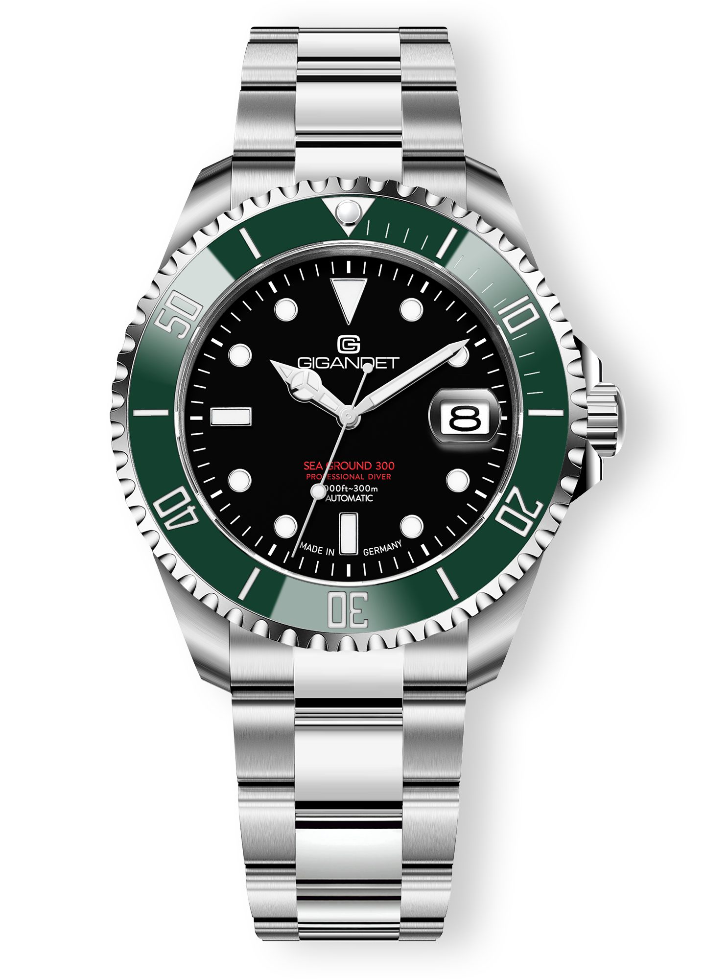 Automatikuhr SEA GROUND 300 CERAMIC DATE