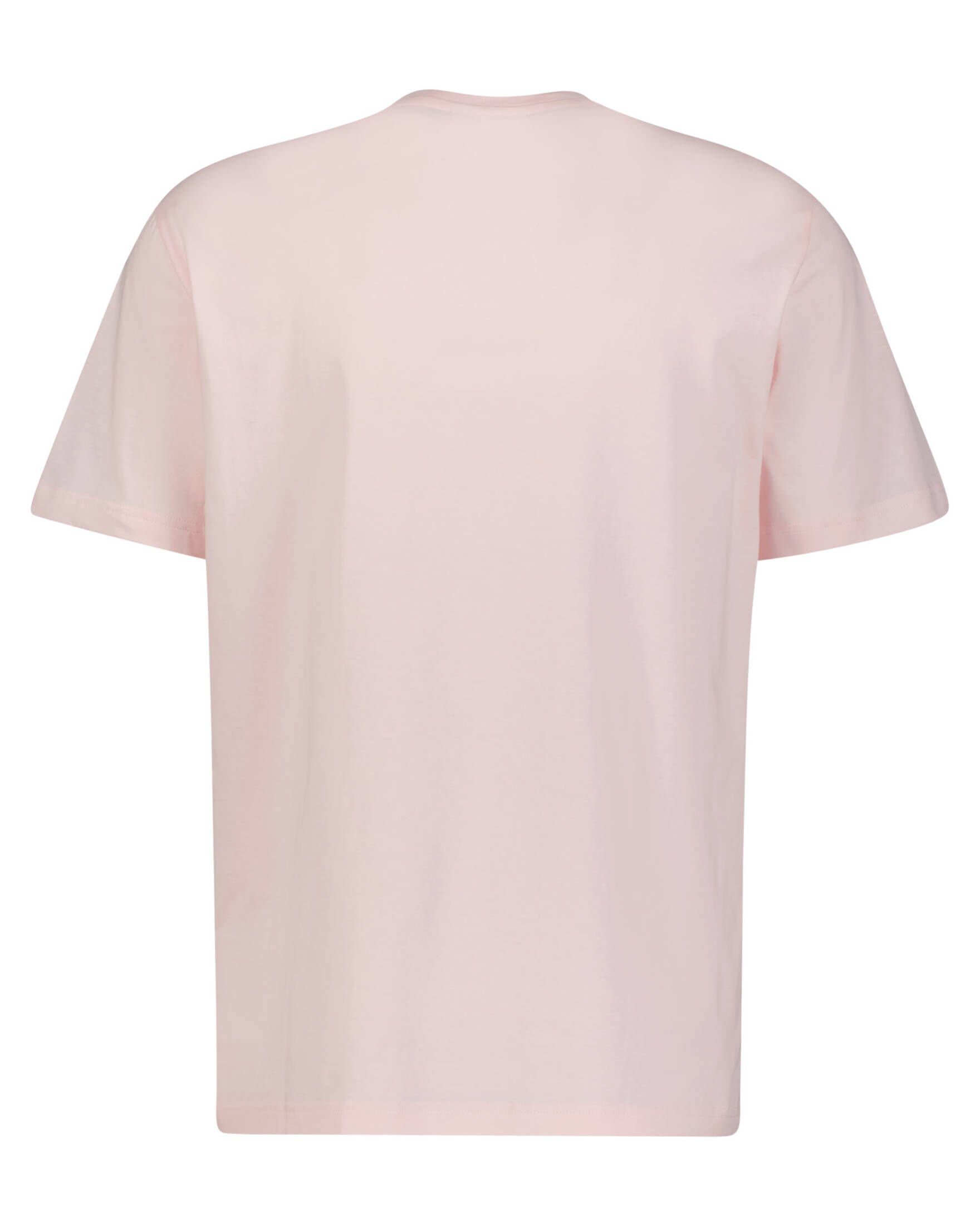 T-Shirt T-Shirt Lacoste hellrose Herren (1-tlg) (516)