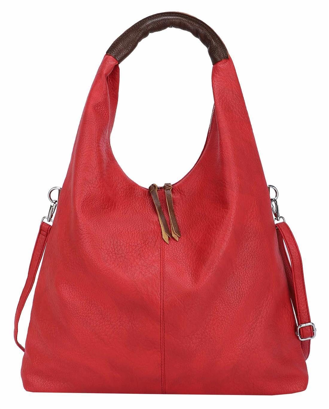 Schultertasche XXL Damen Tasche Shopper Hobo Bag Freizeittasche Weekender Reisetasche