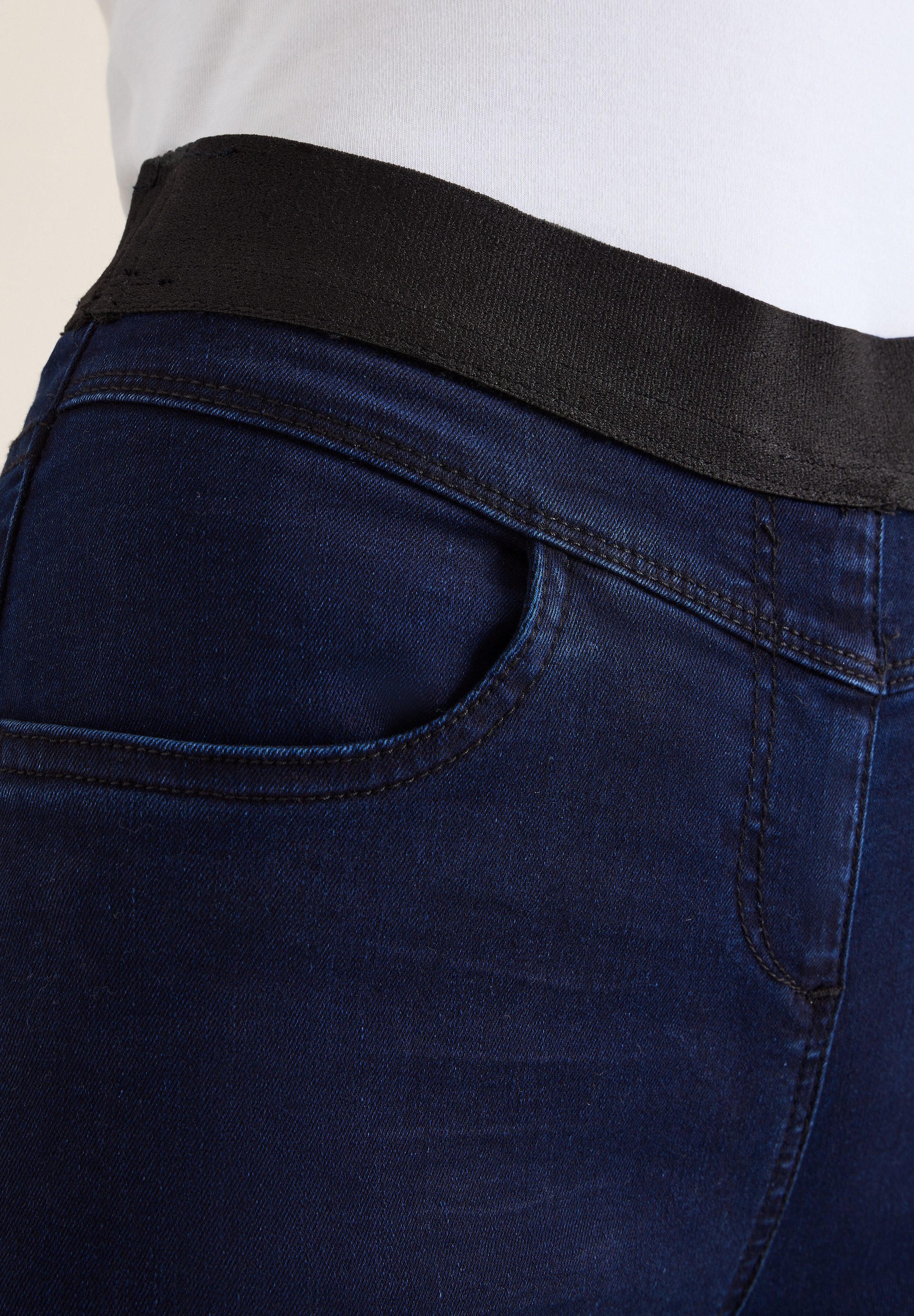 CECIL Skinny-fit-Jeans Style VICKY mit elastichem Bund