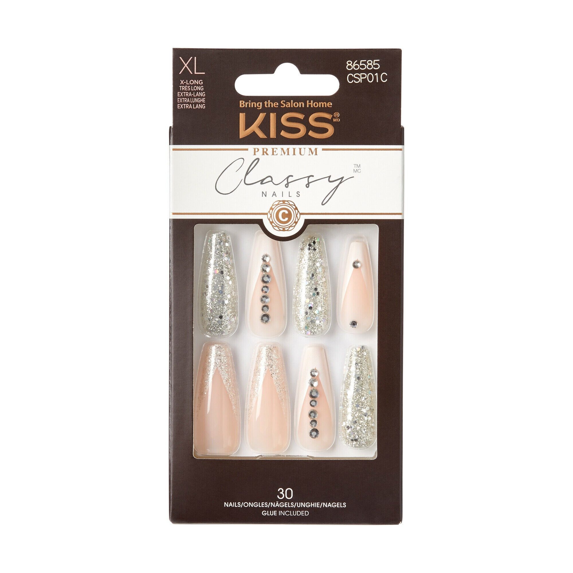 Kiss Kunstfingernägel Klebenägel Classy Nails Premium
