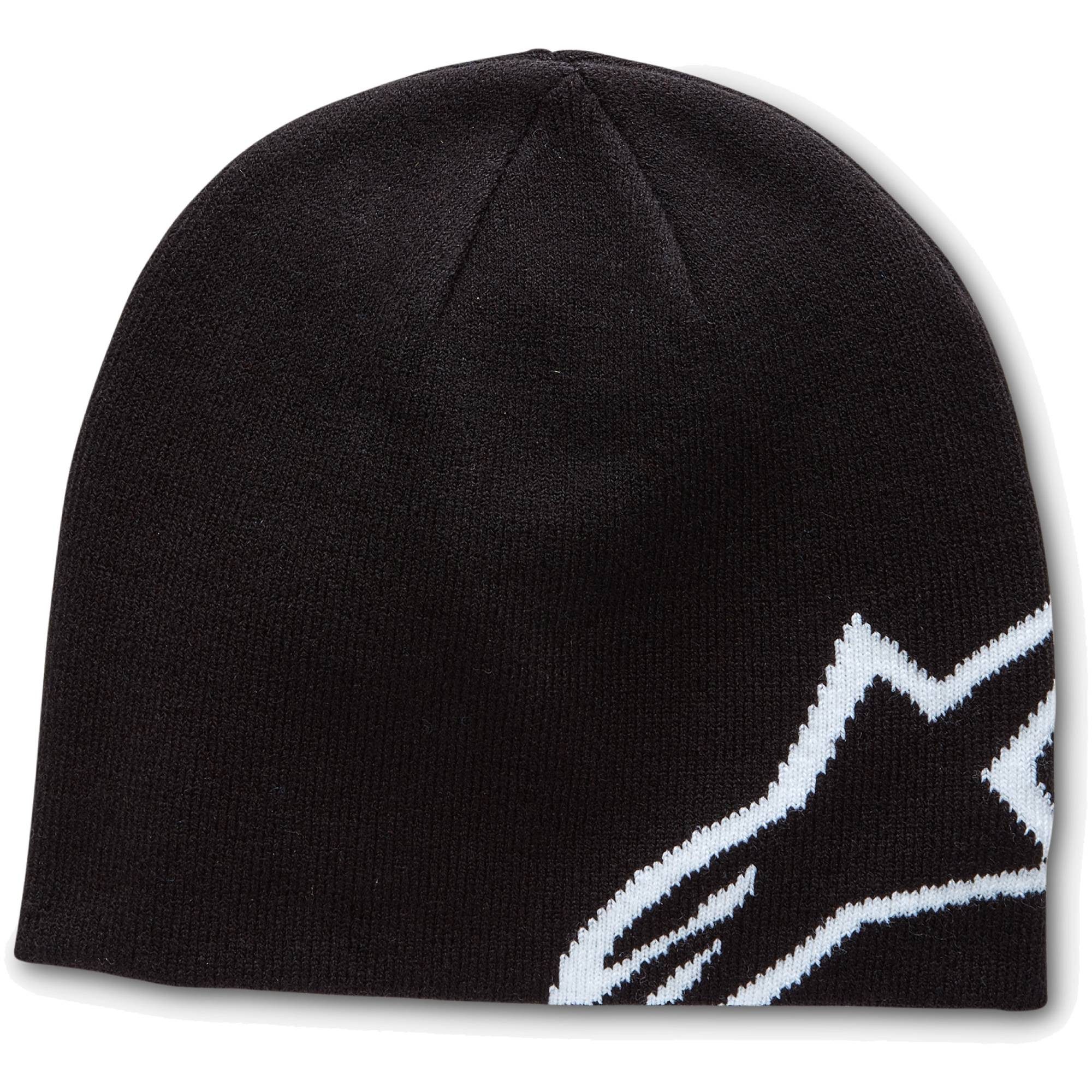 Beanie Alpinestars Beanie "Logo weiß" - schwarz