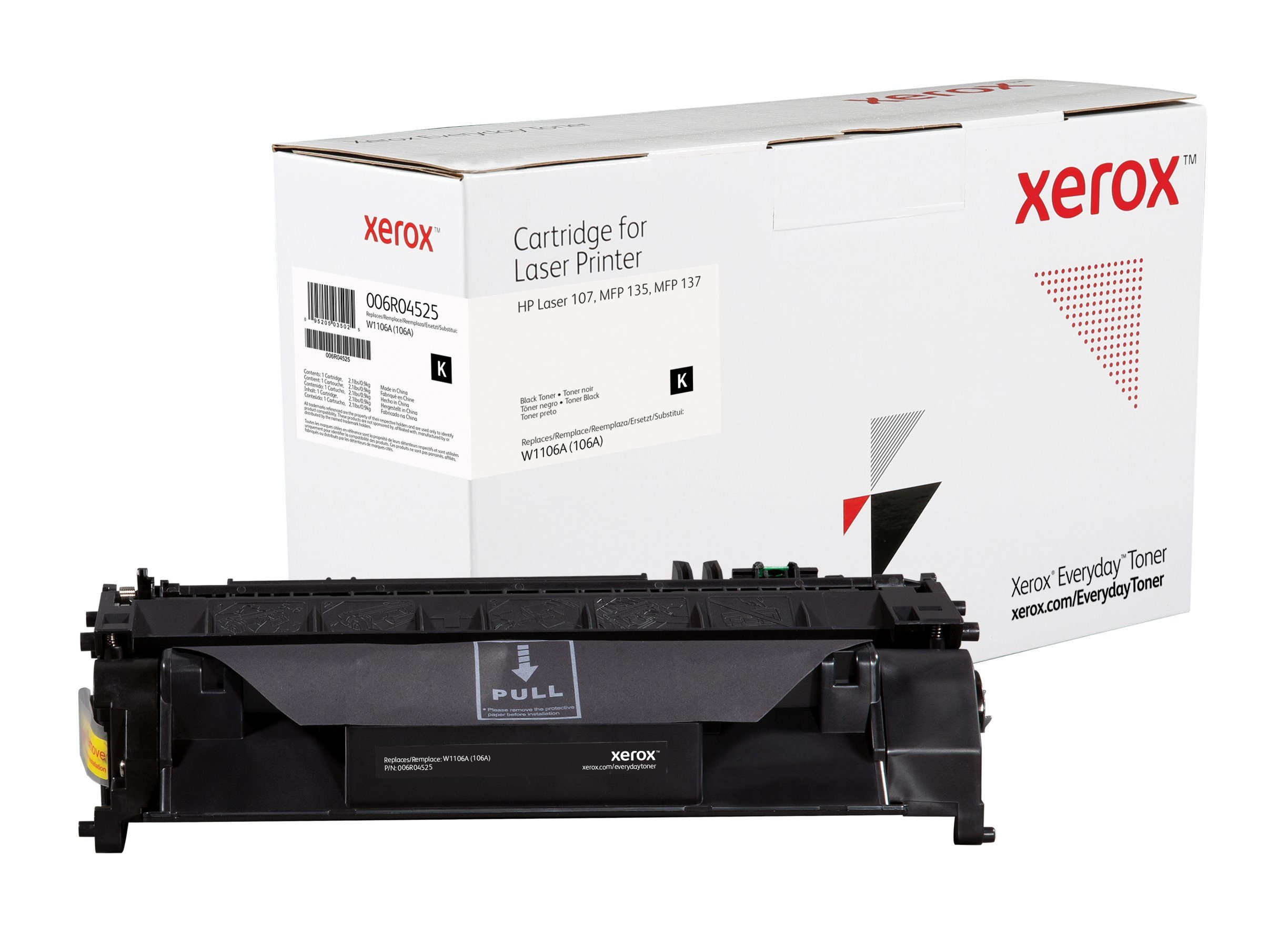 Xerox Tonerpatrone Everyday Schwarz Toner kompatibel mit HP 106A (W1106A)