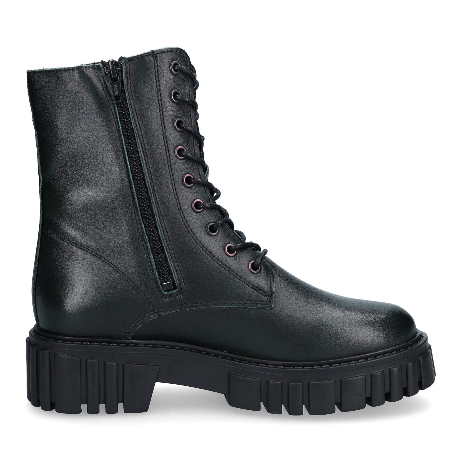 PALPA Palpa Damen Schnürstiefelette grün Stiefelette