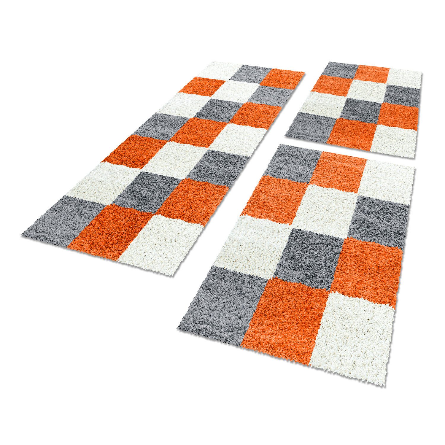 Teppium Teppich Kariert Design, Rechteckig, Höhe: günstig online kaufen