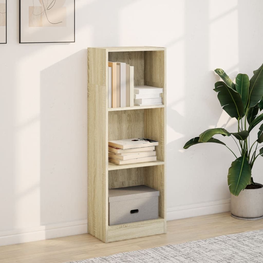 vidaXL Bücherregal Bücherregal Sonoma-Eiche 40x24x109 cm günstig online kaufen