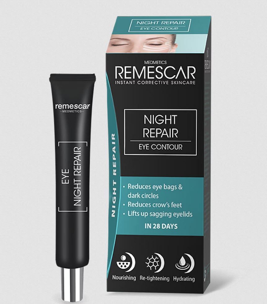 Anti-Aging-Augencreme Remescar Nachtcreme Augen