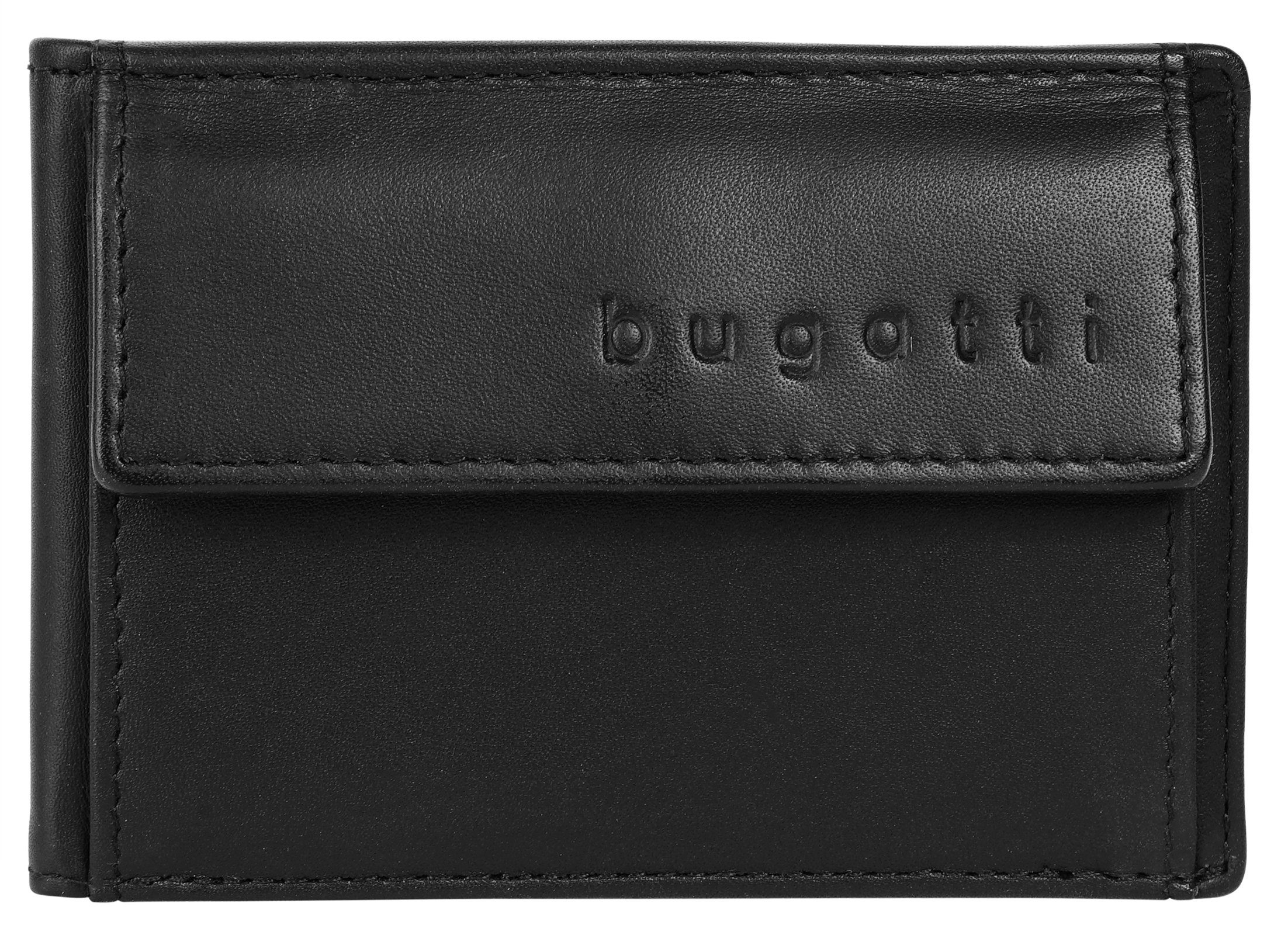 Beliebt und anhaltend Leder echt SUPER bugatti Geldbörse SLIM RFID,