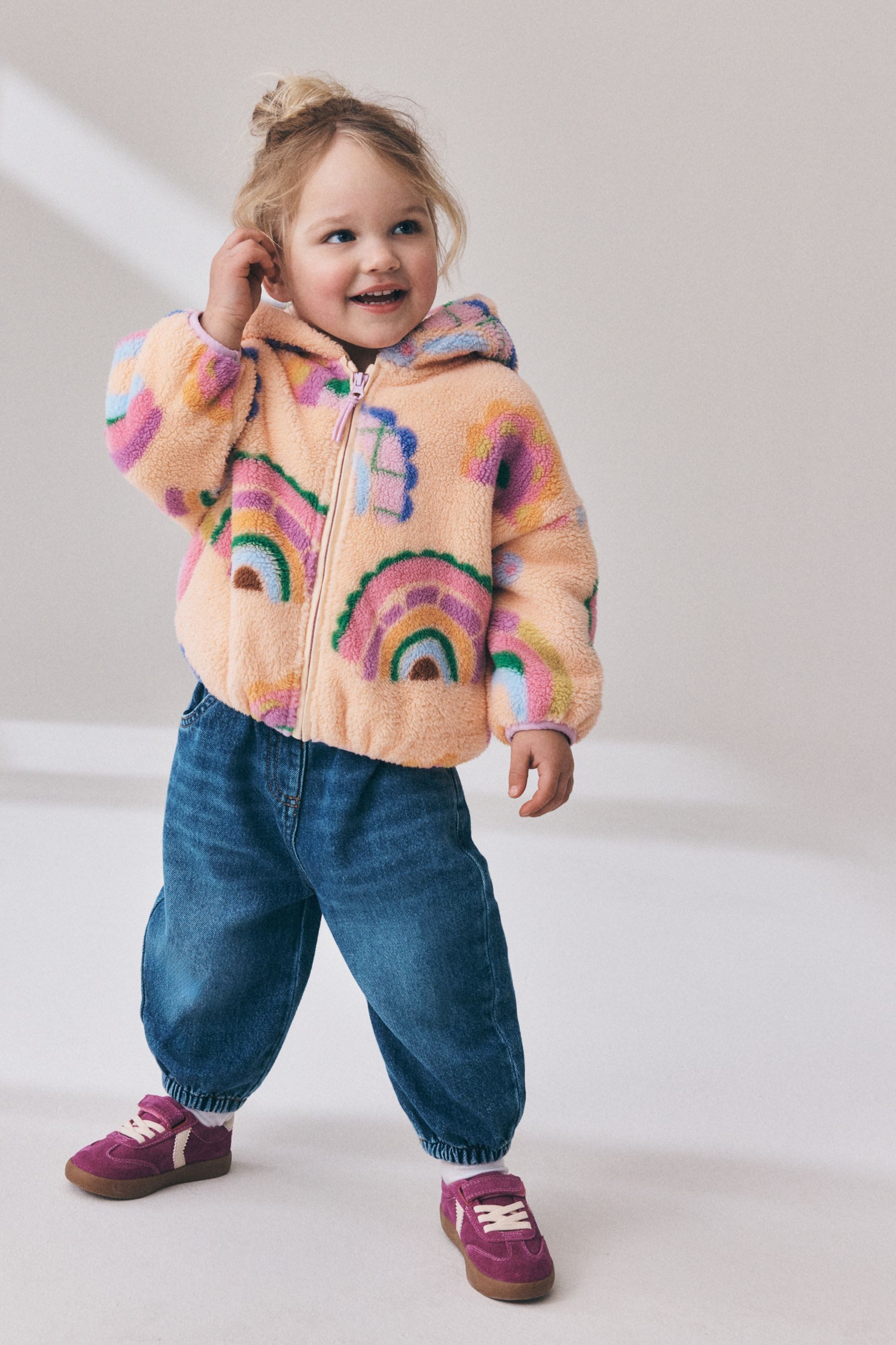 Next Fleecejacke Fleece mit durchgehendem Reißverschluss (1-St) – Bild 5 von 5