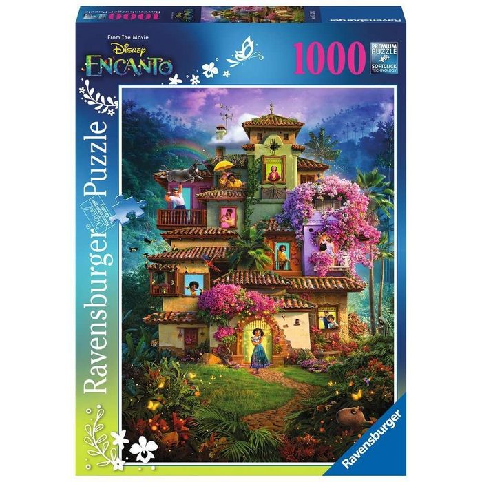 Ravensburger Puzzle Disney Encanto Puzzle 1000 Puzzleteile Made in Germany SY10717