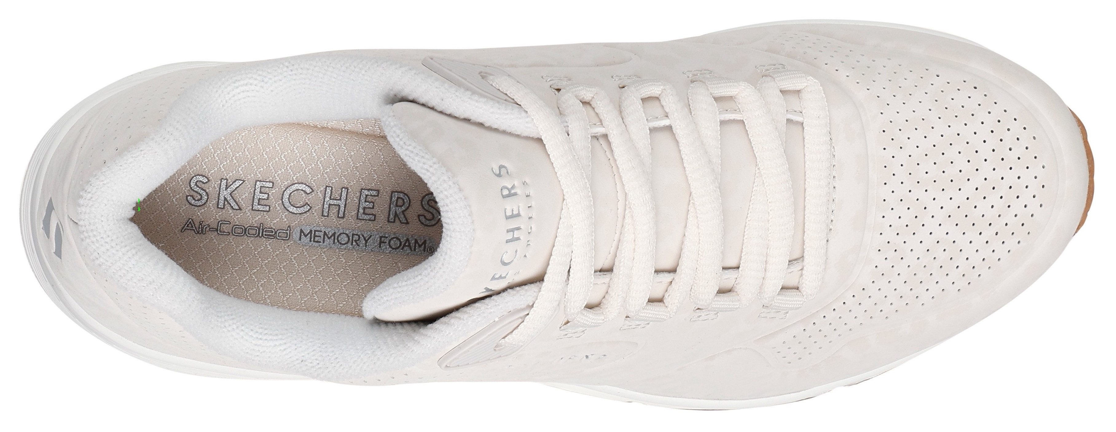 Skechers UNO-KAT-NEATO Sneaker Leo Sneaker, Schnürschuh mit Air-Cooled Memory Foam
